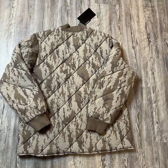 Harley Davidson Quilted Park Jacket Woven Camo 97400-24VM/002L Mens Size M - Picture 3 of 8